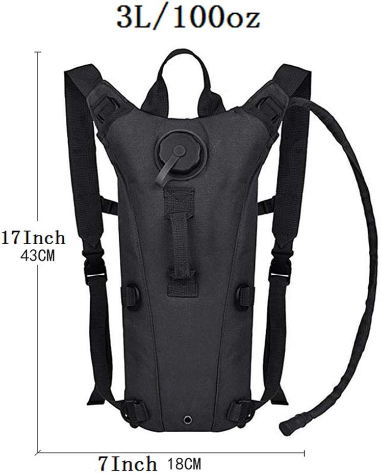 ATBP Running Hydration Vest Pack Tactical 3L Water Bladder Backpack Bag for Cycling Marathon Hiking Daypack Men & Women - Image 2
